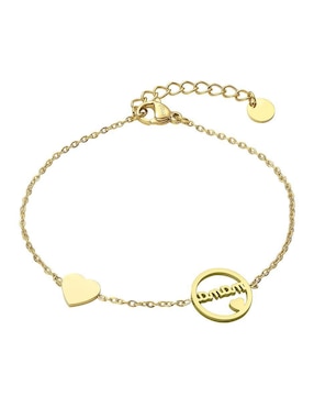 Pulsera Enso Amor Y Paz con acabado brillante