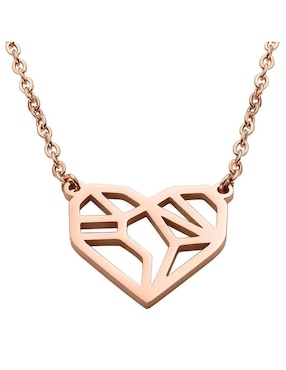 Collar de corazón Enso Geometría