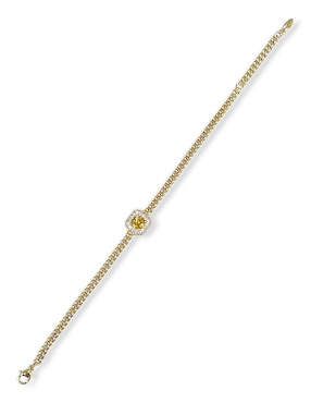 Pulsera Og de baño de oro 18 K