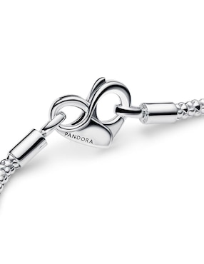 Brazalete Pandora de plata p 925 Moments con acabado pulido