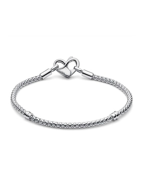 Brazalete Pandora de plata p 925 Moments con acabado pulido