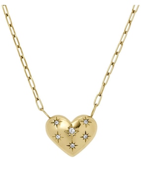 Collar de corazón Fossil Sadie