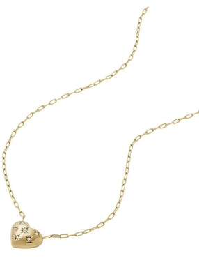 Collar de corazón Fossil Sadie