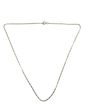 Collar de flor Moon de oro laminado 10 K