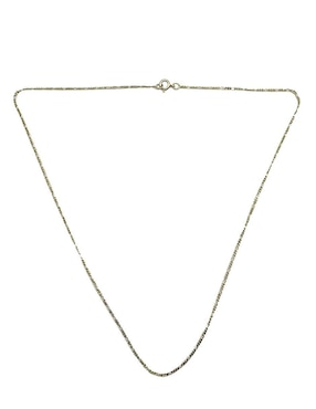 Collar de flor Moon de oro laminado 10 K