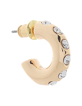 Set de aretes Anne Klein Timeless Trios con acabado brillante