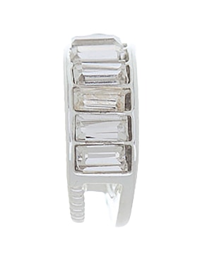 Set de aretes Anne Klein Timeless Trios con acabado brillante