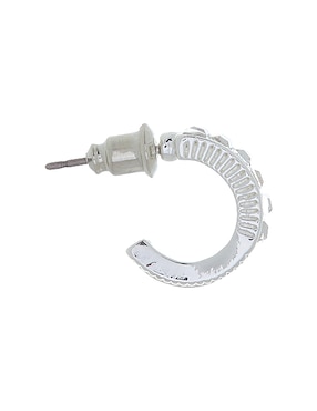 Set de aretes Anne Klein Timeless Trios con acabado brillante