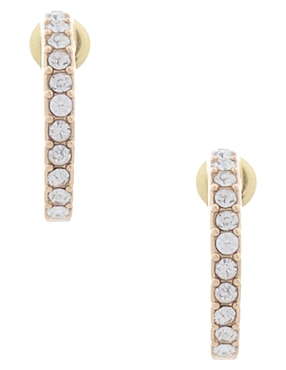 Set de aretes Anne Klein Timeless Trios con acabado brillante