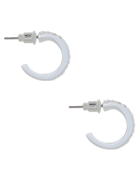Set de aretes Anne Klein con acabado pulido