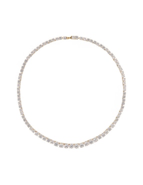 Pulsera Anne Klein Tennis Moment con acabado brillante