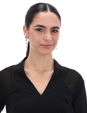 Aretes circulares Anne Klein Mixed Magic