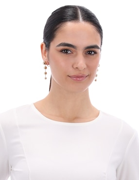 Aretes circulares Anne Klein Mixed Magic