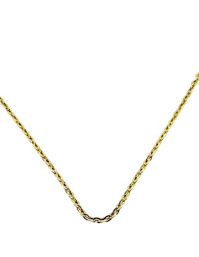 Collar de flor Moon de oro laminado 10 K