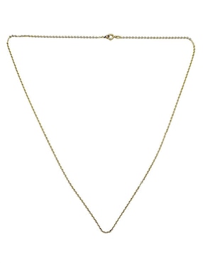 Collar de flor Moon de oro laminado 10 K