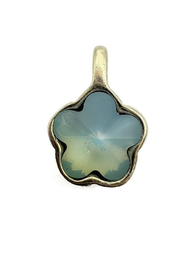 Collar de flor Moon de oro laminado 10 K