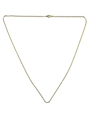 Collar de flor Moon de oro laminado 10 K