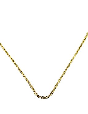 Collar de flor Moon de oro laminado 10 K