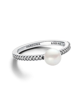 Anillo Pandora Timeless P 925 de plata perla brillante