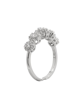 Anillo Oro Angelus zirconia brillante