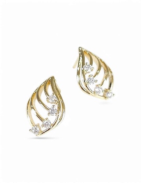 Aretes y collar Og zirconia