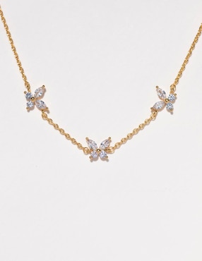 Pulsera Girls Crew 18 k con acabado chapa de oro