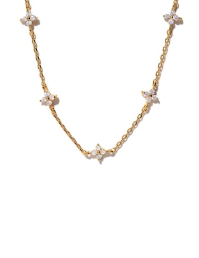 Pulsera Girls Crew 18 k con acabado chapa de oro