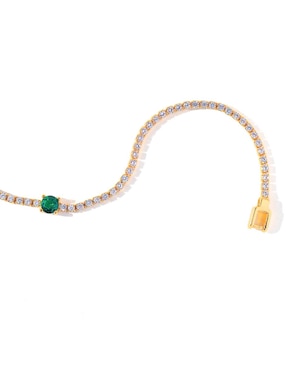 Brazaletet Girls Crew Essentials con acabado baño de oro 18 k
