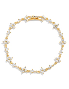 Pulsera Girls Crew 18 k Midnight Sparkle con acabado chapa de oro