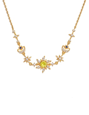 Pulsera Girls Crew 18 K Galaxy con acabado chapa de oro