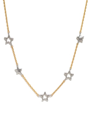Collar de estrella Girls Crew Galaxy 18 K