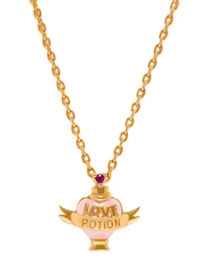 Collar de corazón Girls Crew Harry Potter 18 K