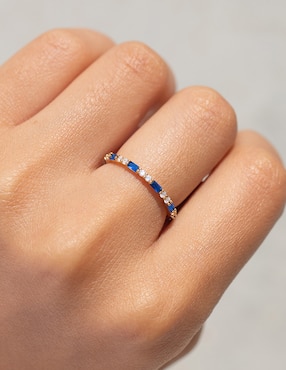 Anillo Girls Crew Harry Potter zirconia cúbica chapa de oro