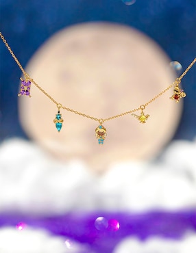 Collar princess jasmine Girls Crew Disney 18 K