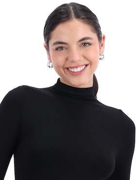 Arracadas Lauren Ralph Lauren con acabado brillante