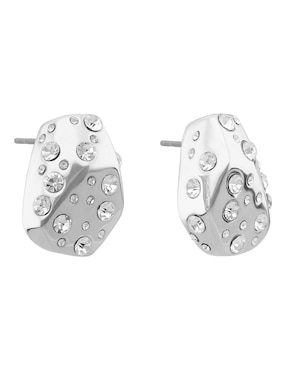 Aretes Givenchy con acabado brillante cristal