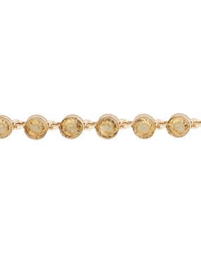 Brazalete Anne Klein con cristal Crystal Cove con acabado brillante
