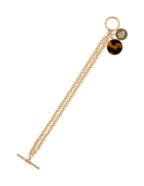 Brazalete Lauren Ralph Lauren con resina Walton con acabado pulido