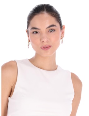 Aretes largos de gota Anne Klein Sunset Serenade