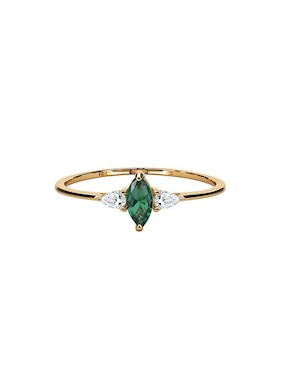 Anillo Gladkova Joyería P 925 de plata esmeralda brillante