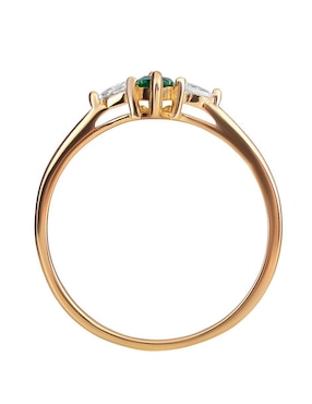 Anillo Gladkova Joyería P 925 de plata esmeralda brillante