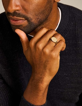 Anillo Fossil Jewelry pulido