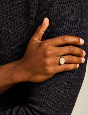 Anillo Fossil Jewelry pulido