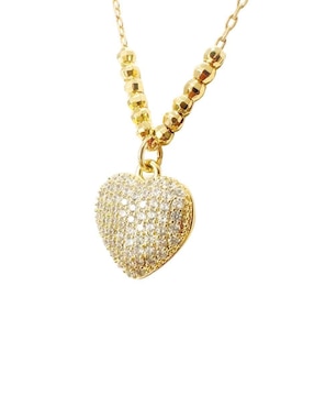 Collar de corazón Zvezda Aurore 18 K