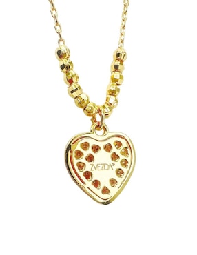Collar de corazón Zvezda Aurore 18 K