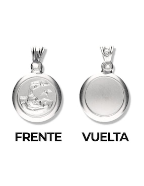 Medalla redonda Vanguardia Joyera de plata P 925