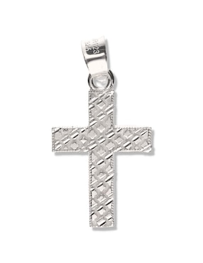 Dije de cruz Vanguardia Joyera cristo de plata P 925