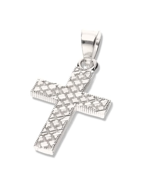 Dije de cruz Vanguardia Joyera cristo de plata P 925