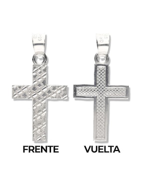 Dije de cruz Vanguardia Joyera cristo de plata P 925