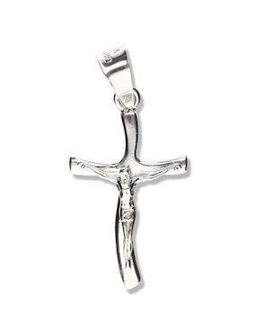 Dije de cruz Vanguardia Joyera cristo de plata P 925